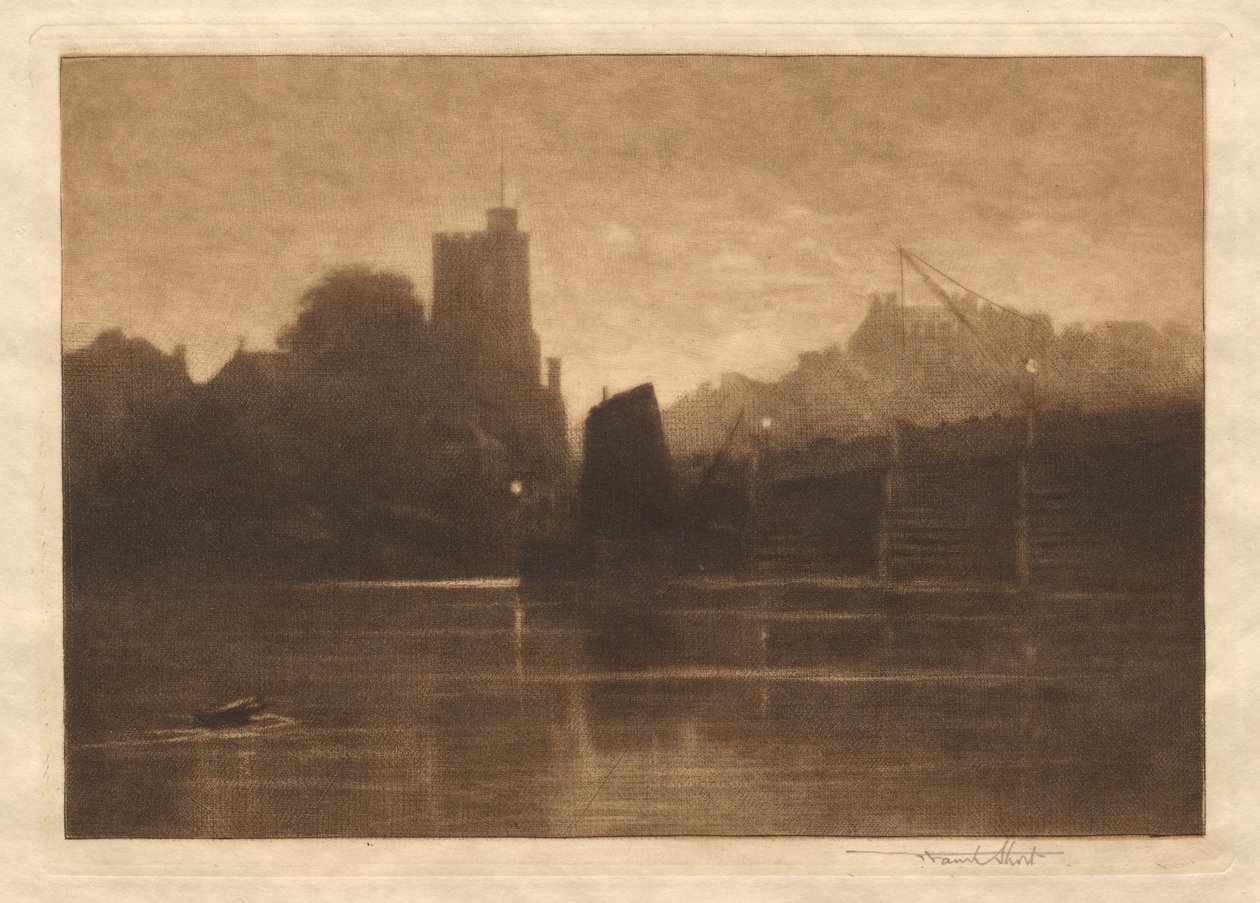 Ebb Tide, Putney Bridge alkotó: Frank Short