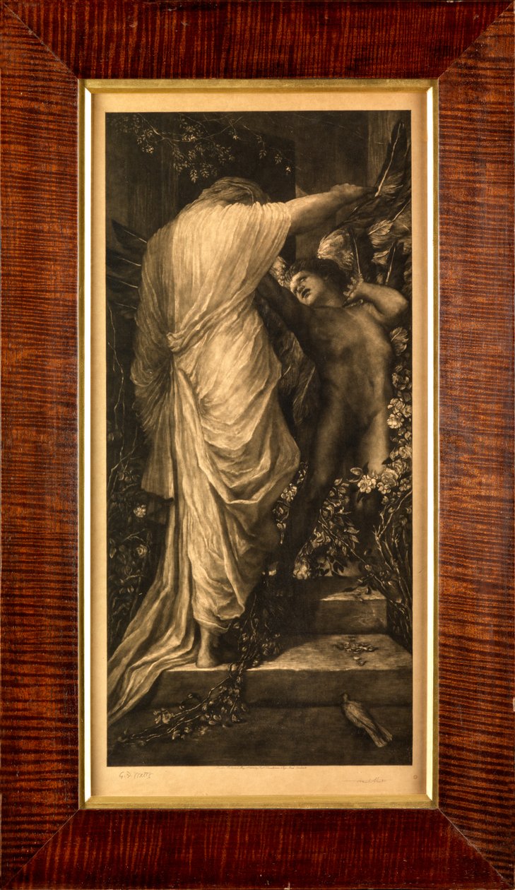 Szerelem és halál (mezzotint) alkotó: Frank Short
