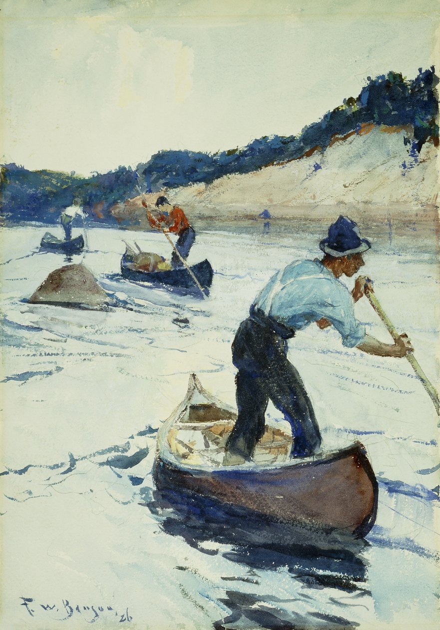 Kenuzás alkotó: Frank Weston Benson