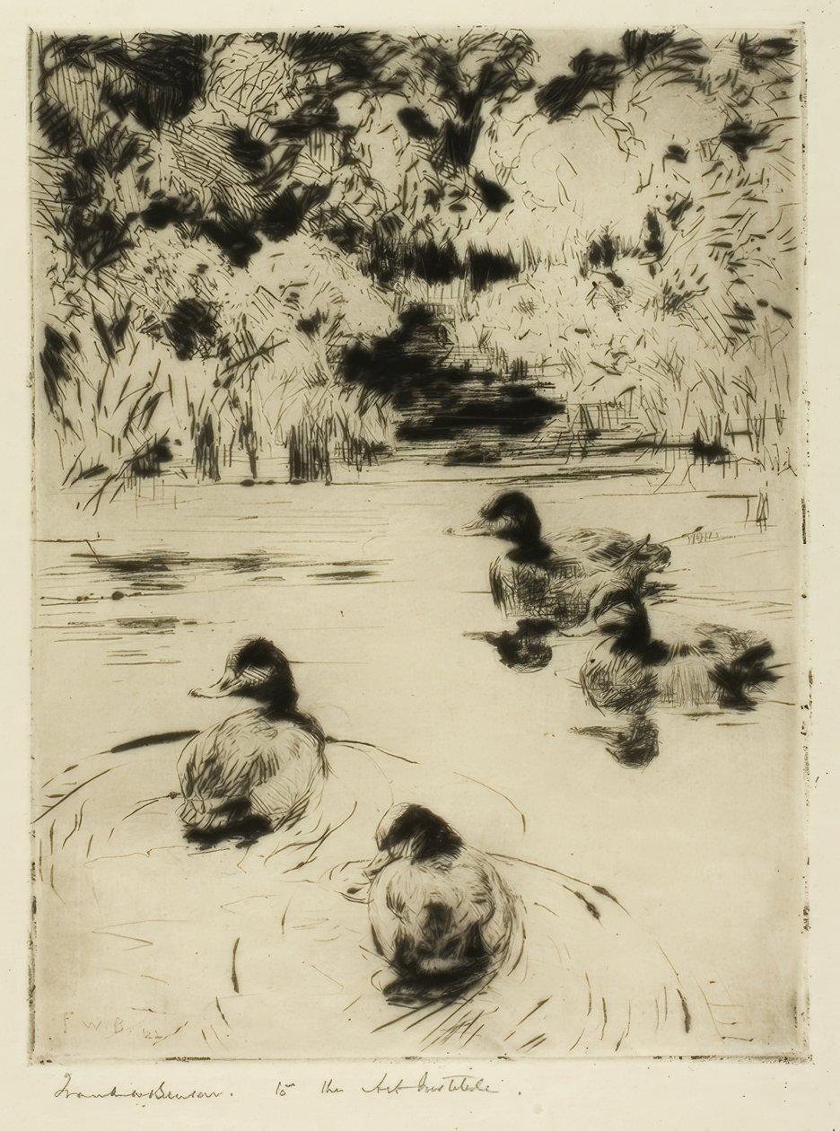 Kis kék madarak alkotó: Frank Weston Benson