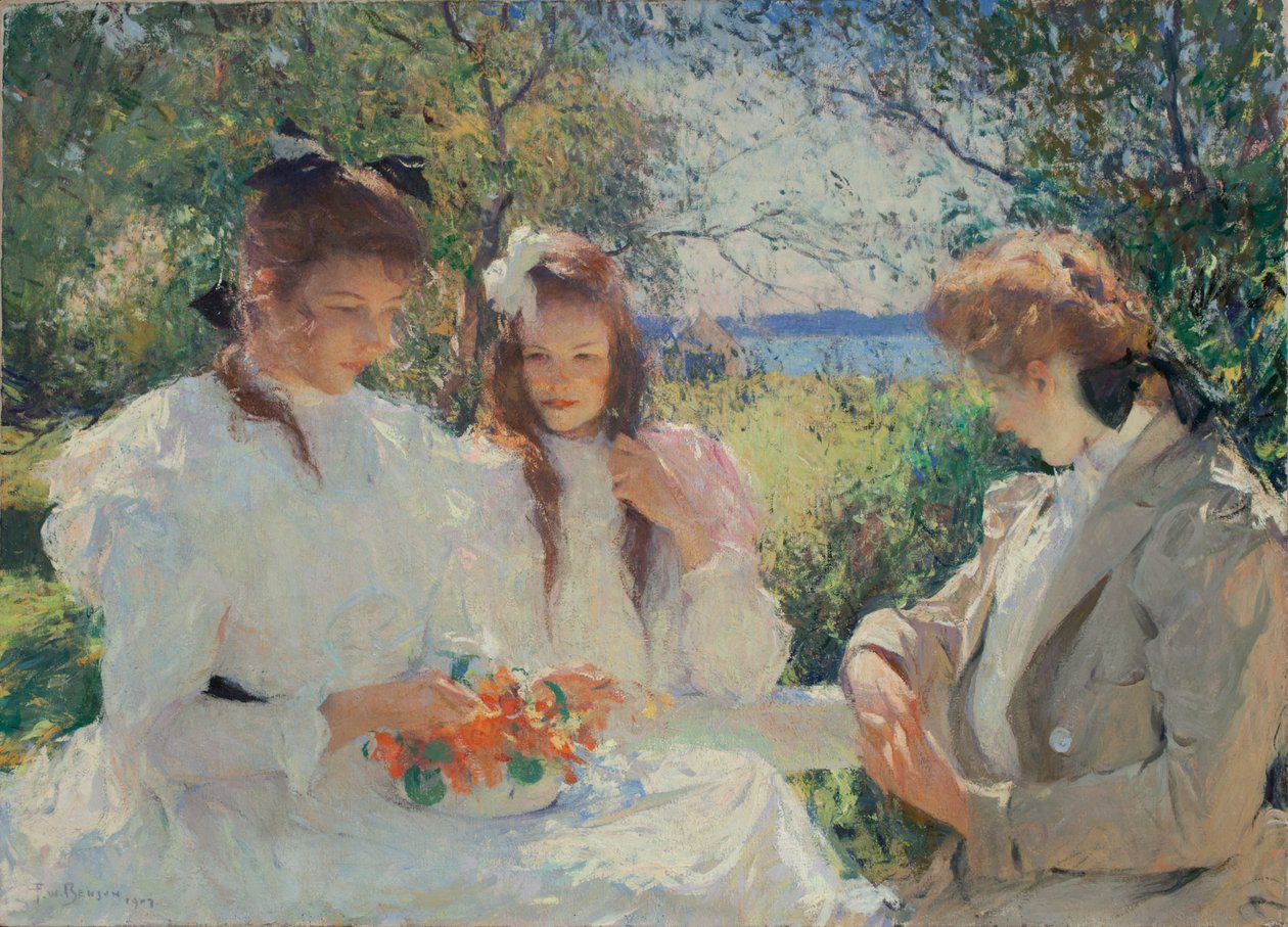 Lányaim portréja alkotó: Frank Weston Benson