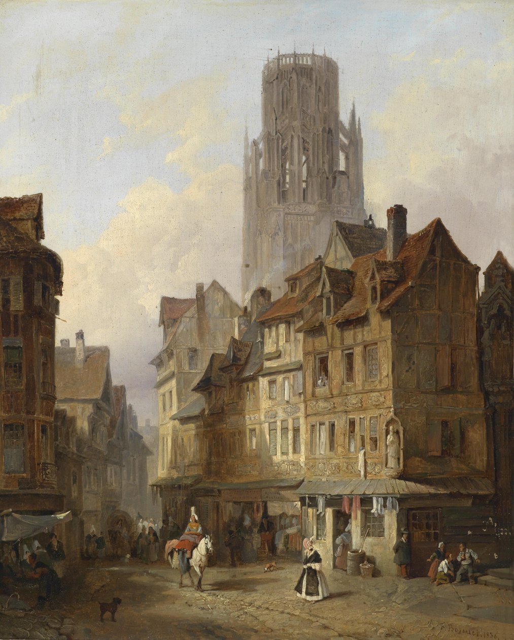 Roubaix városi motívuma alkotó: Francois Antoine Bossuet