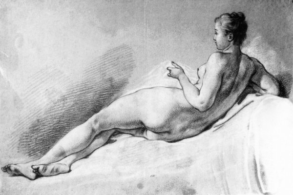Női meztelen alkotó: François Boucher