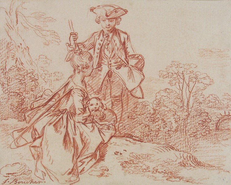 Gallant party alkotó: François Boucher
