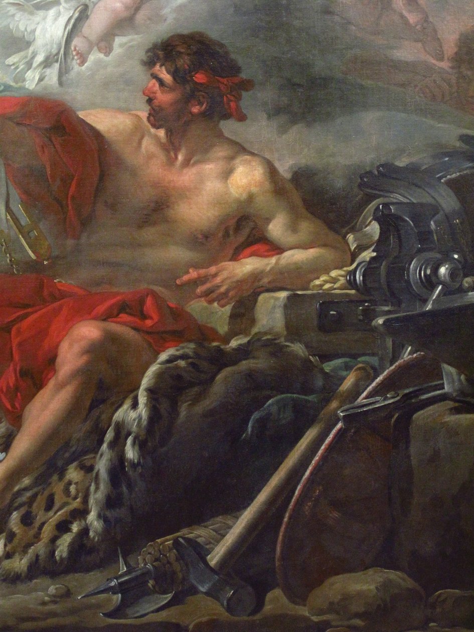 A Vulkán kovácsai alkotó: François Boucher
