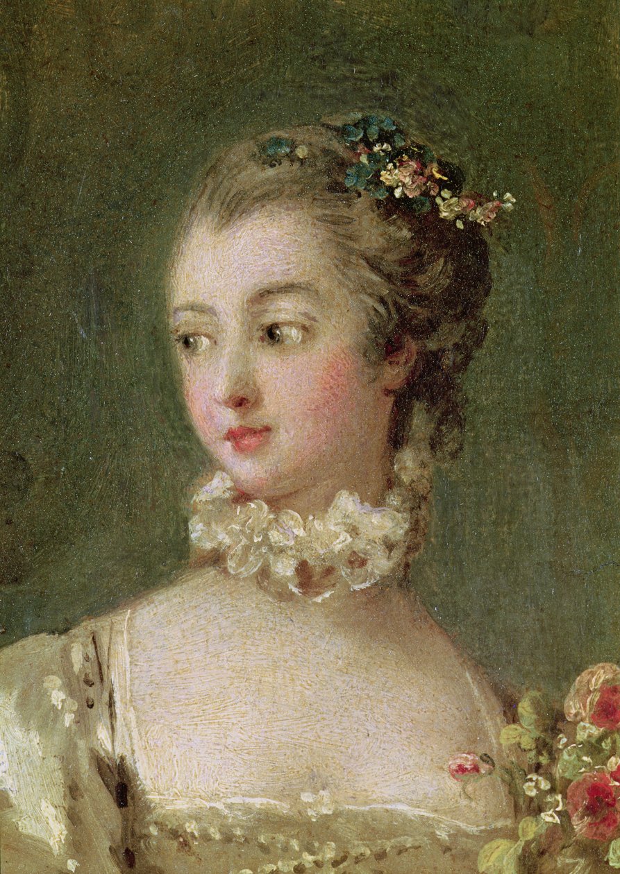 Madame de Pompadour (1721-64) (26230 részlet) alkotó: François Boucher