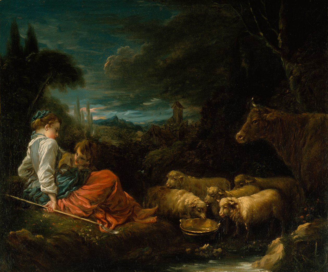 Pásztori alkotó: François Boucher