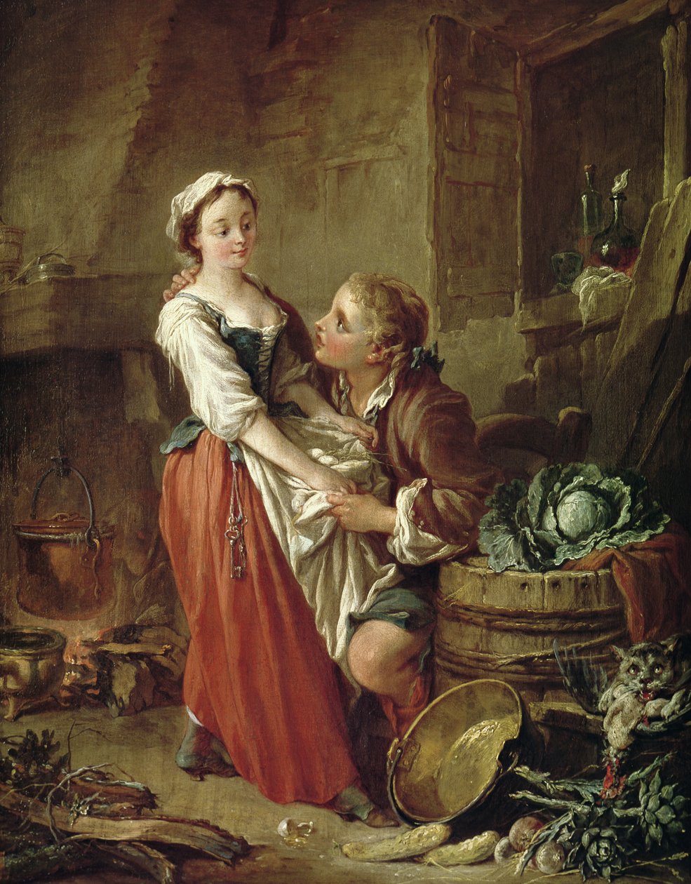 A gyönyörű konyhalány alkotó: François Boucher