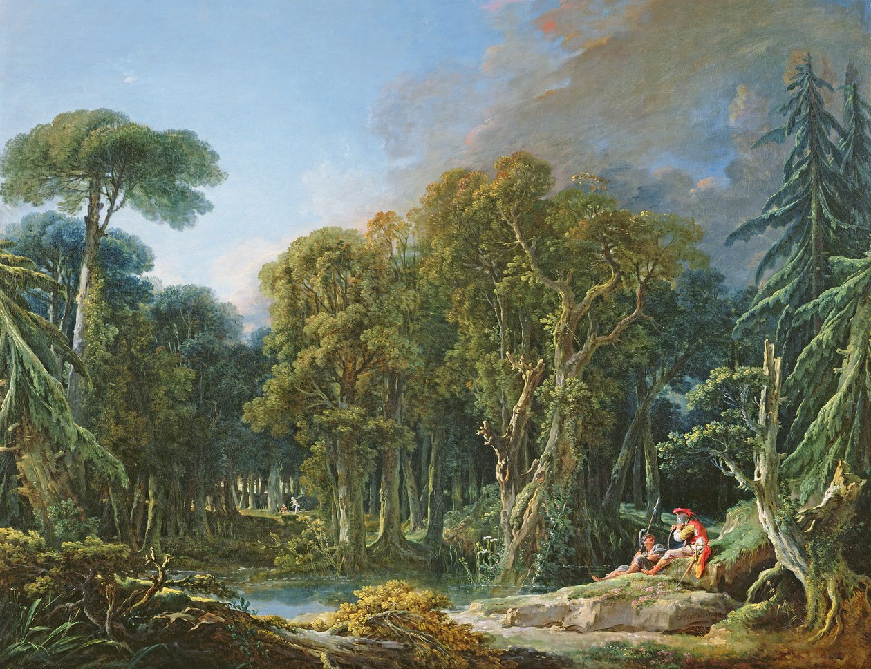 Az erdő, 1740 alkotó: François Boucher