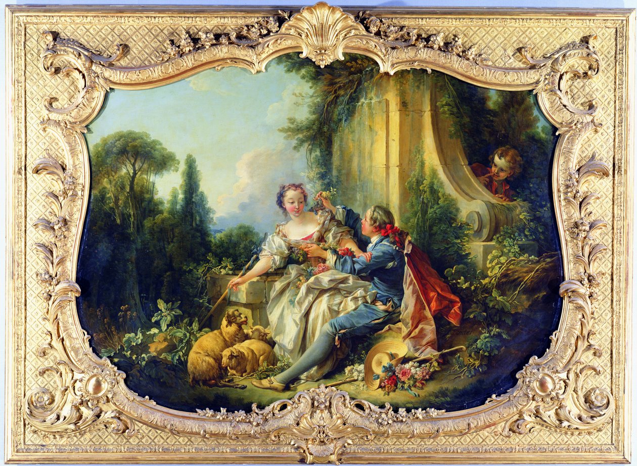 A vitéz pásztor alkotó: François Boucher