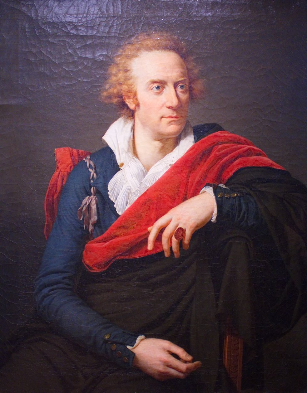 Vittorio Alfieri arcképe alkotó: Francois Xavier Fabre