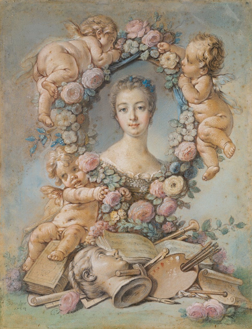 Madame de Pompadour alkotó: François Boucher
