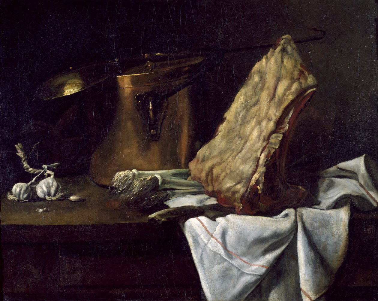 Csendélet, 1858 alkotó: François Bonvin