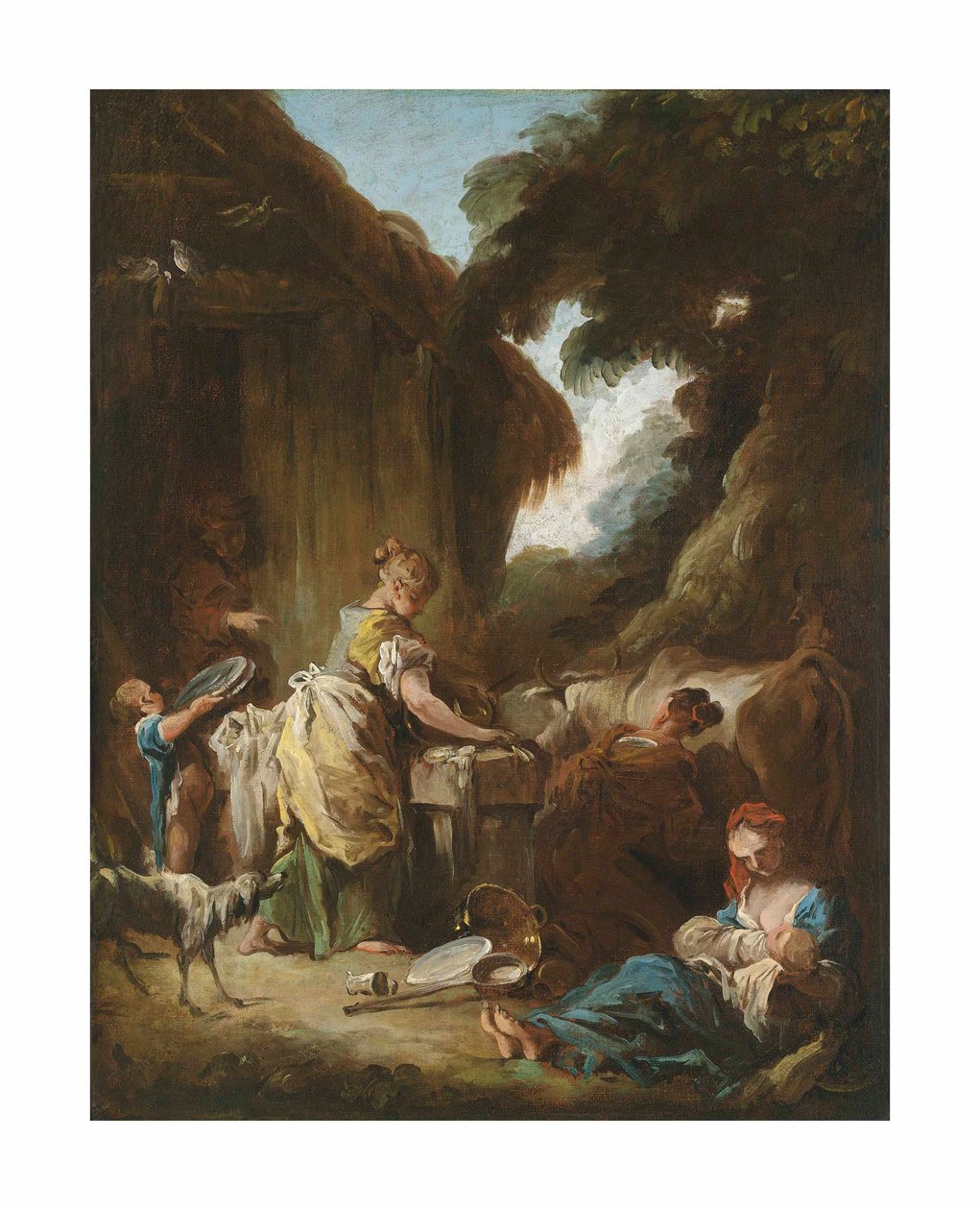 Hentes - La Ferme alkotó: François Boucher