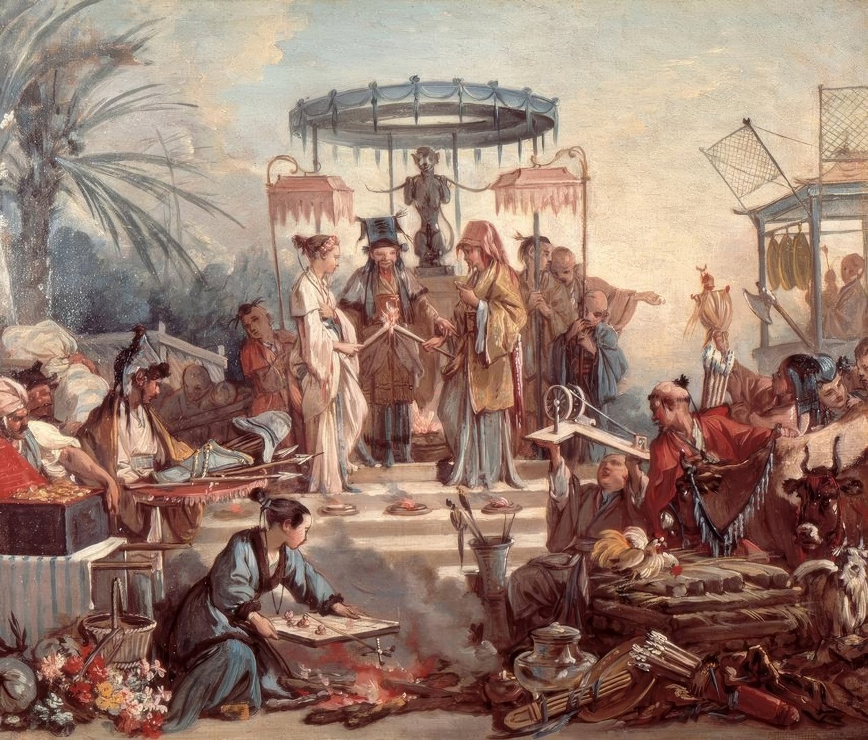 A kínai esküvő alkotó: François Boucher