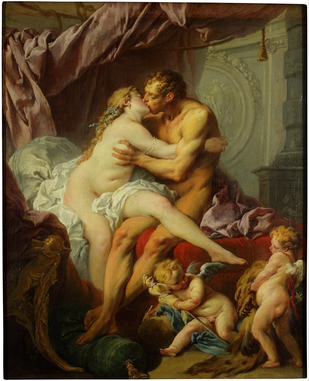 Herkules és Omphale alkotó: François Boucher