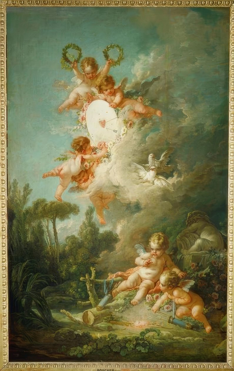 A szerelem célpontja alkotó: François Boucher