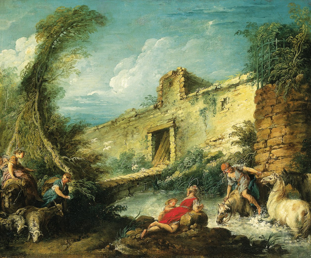 A Passage du Gue alkotó: François Boucher