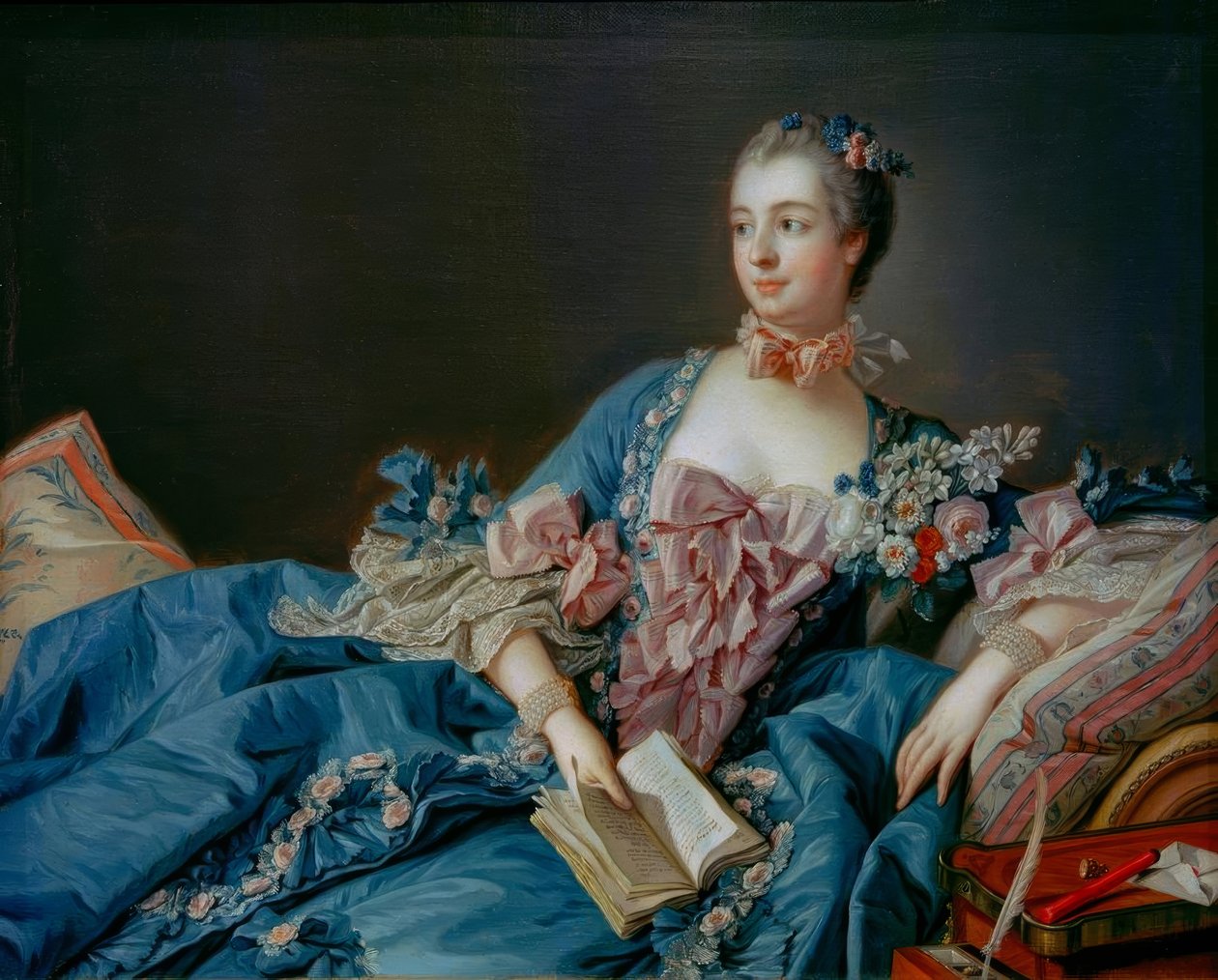 Madame de Pompadour alkotó: François Boucher