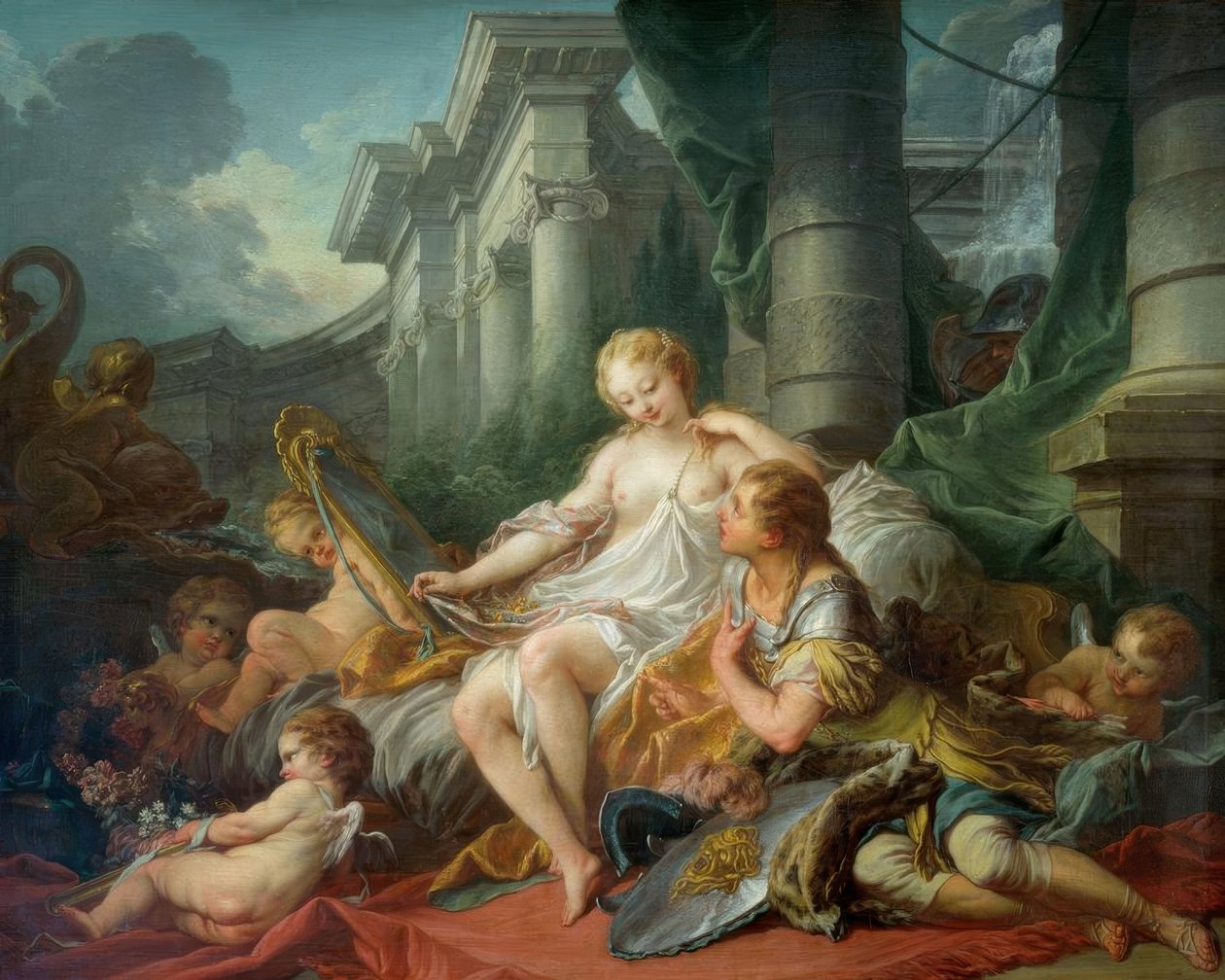 Rinaud és Armide alkotó: François Boucher