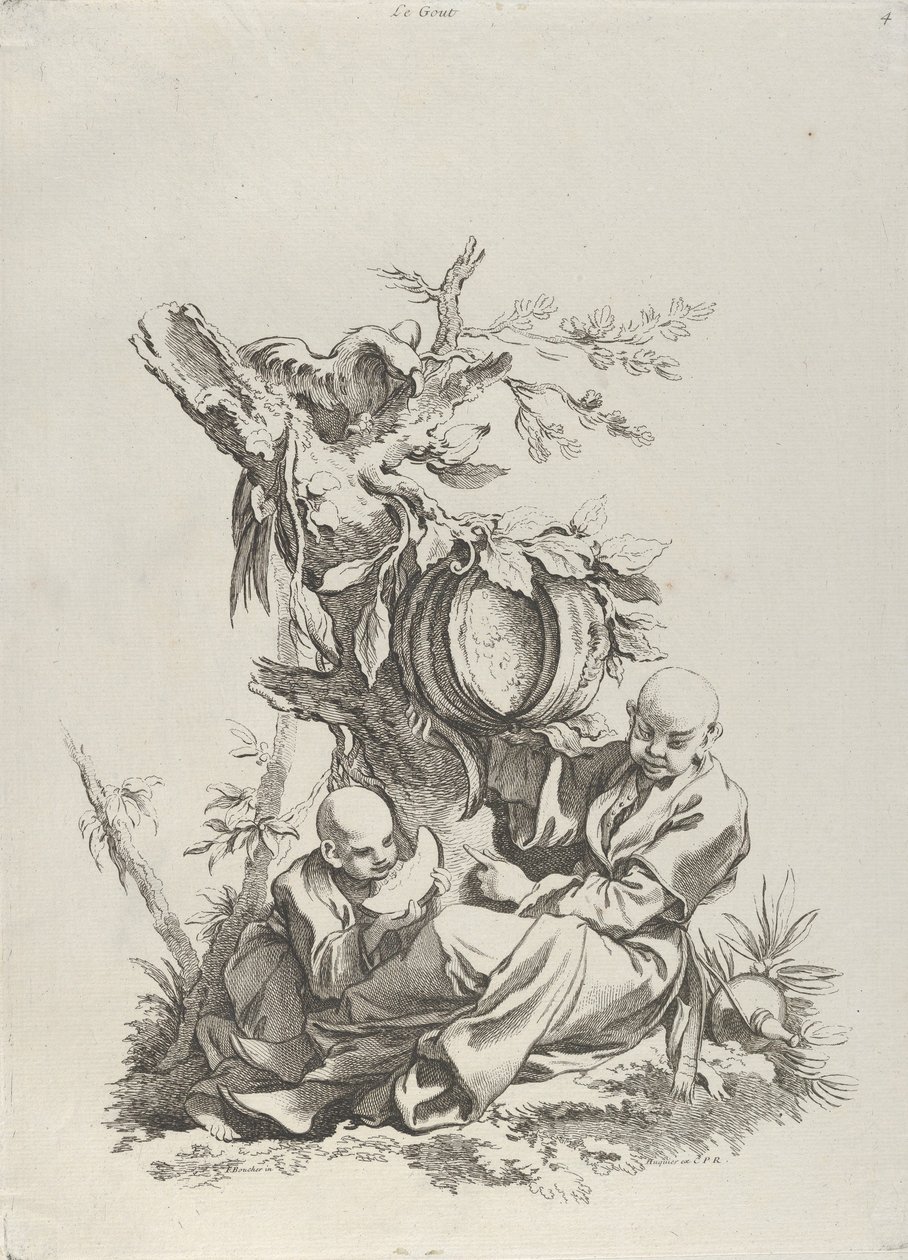 Íz, 1720-70. alkotó: François Boucher