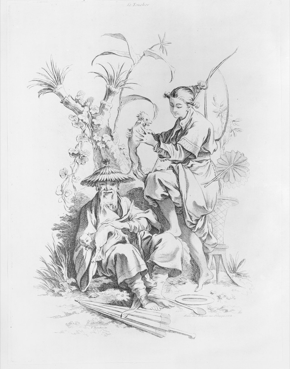 Az öt érzék, 1720-70. alkotó: François Boucher