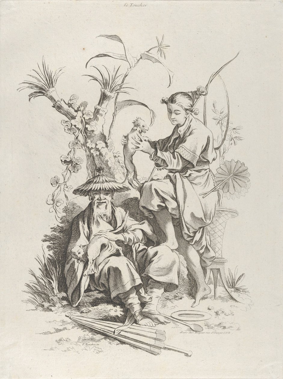 Érintés, 1720-70. alkotó: François Boucher