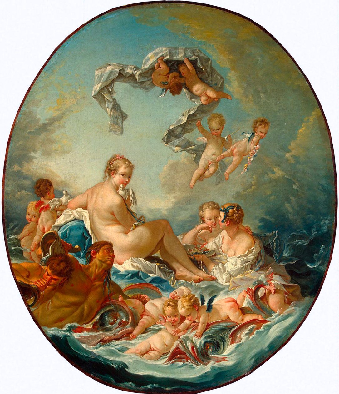 Vénusz diadala, 1743 után. alkotó: François Boucher