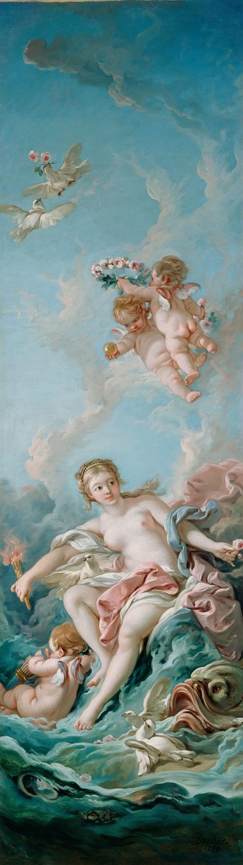 Vénusz a hullámokon alkotó: François Boucher
