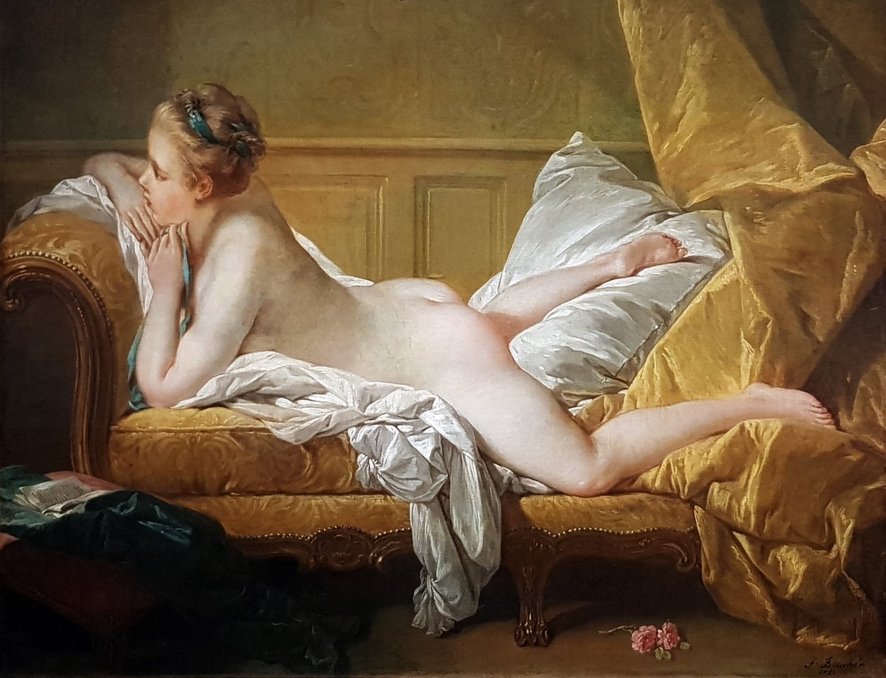 női akt alkotó: François Boucher