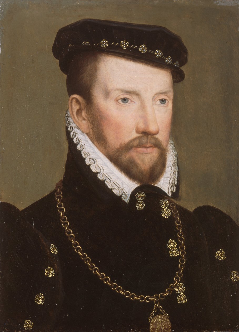 Gaspard II de Coligny admirális alkotó: François Clouet