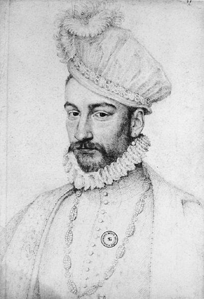 IX. Károly (1550-74) alkotó: François Clouet