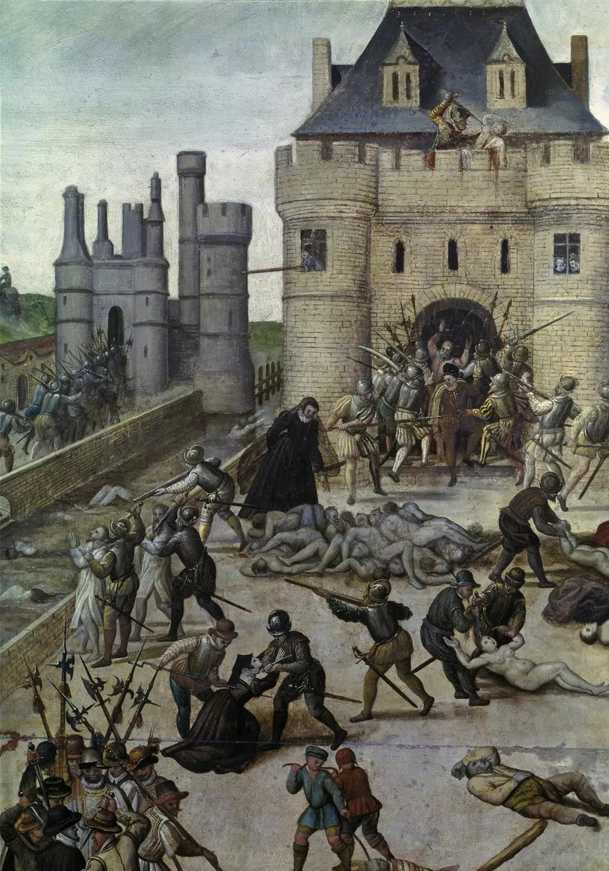 Szent Bertalan-napi mészárlás alkotó: Francois Dubois