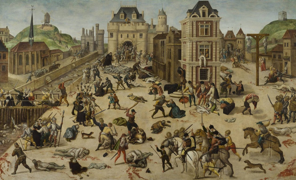 Szent Bertalan-napi mészárlás alkotó: Francois Dubois