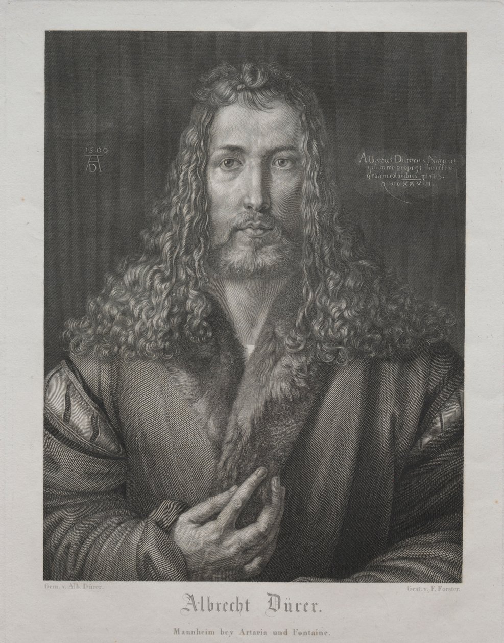 Albrecht Dürer. alkotó: François Forster