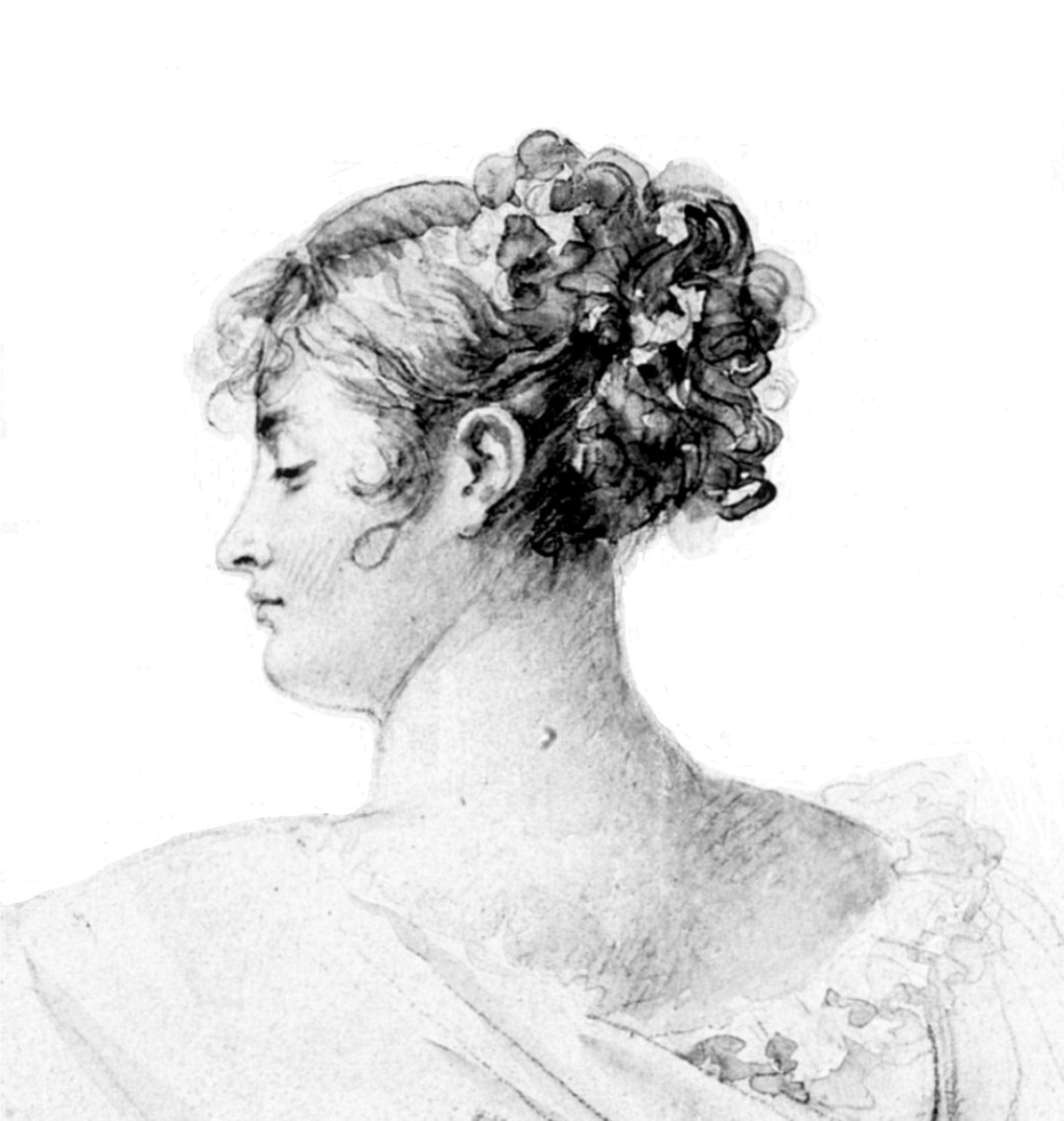 Juliette Récamier (1777-1849) (B) alkotó: François Gérard