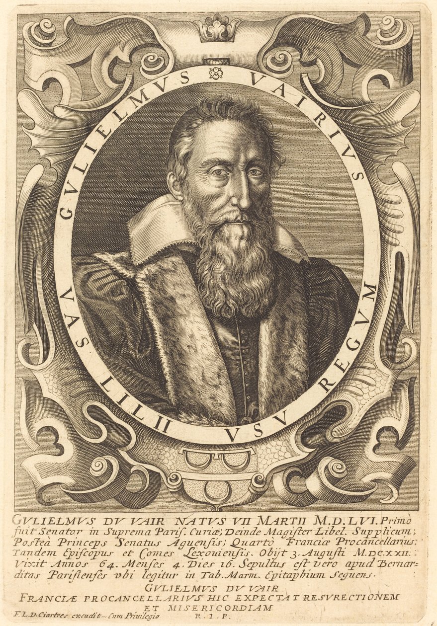 Guillaume du Vair alkotó: François Langlois