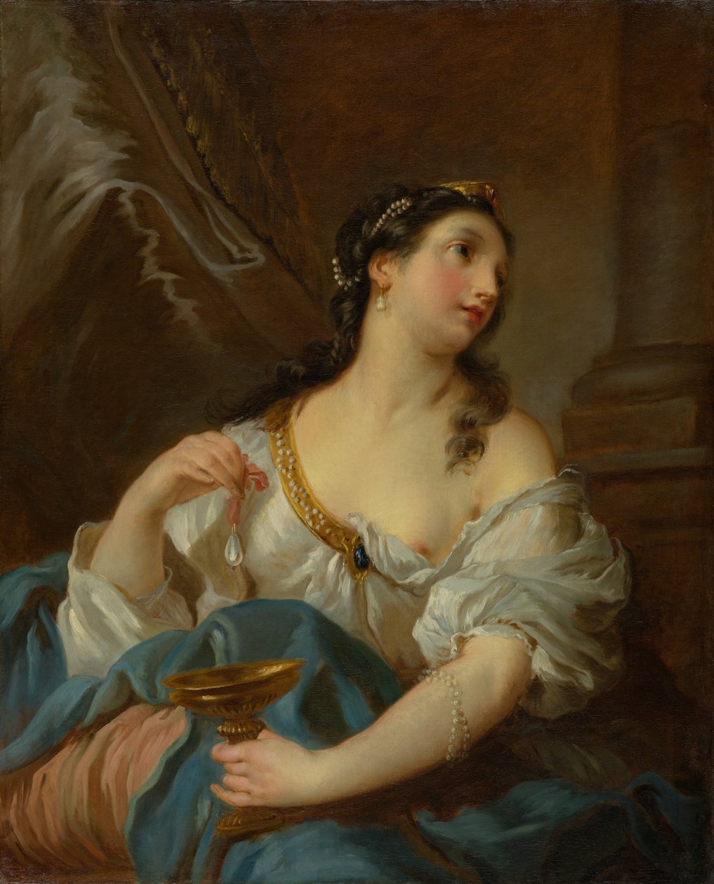 Kleopátra, 1722-1724 körül (olaj, vászon) alkotó: François Le Moyne