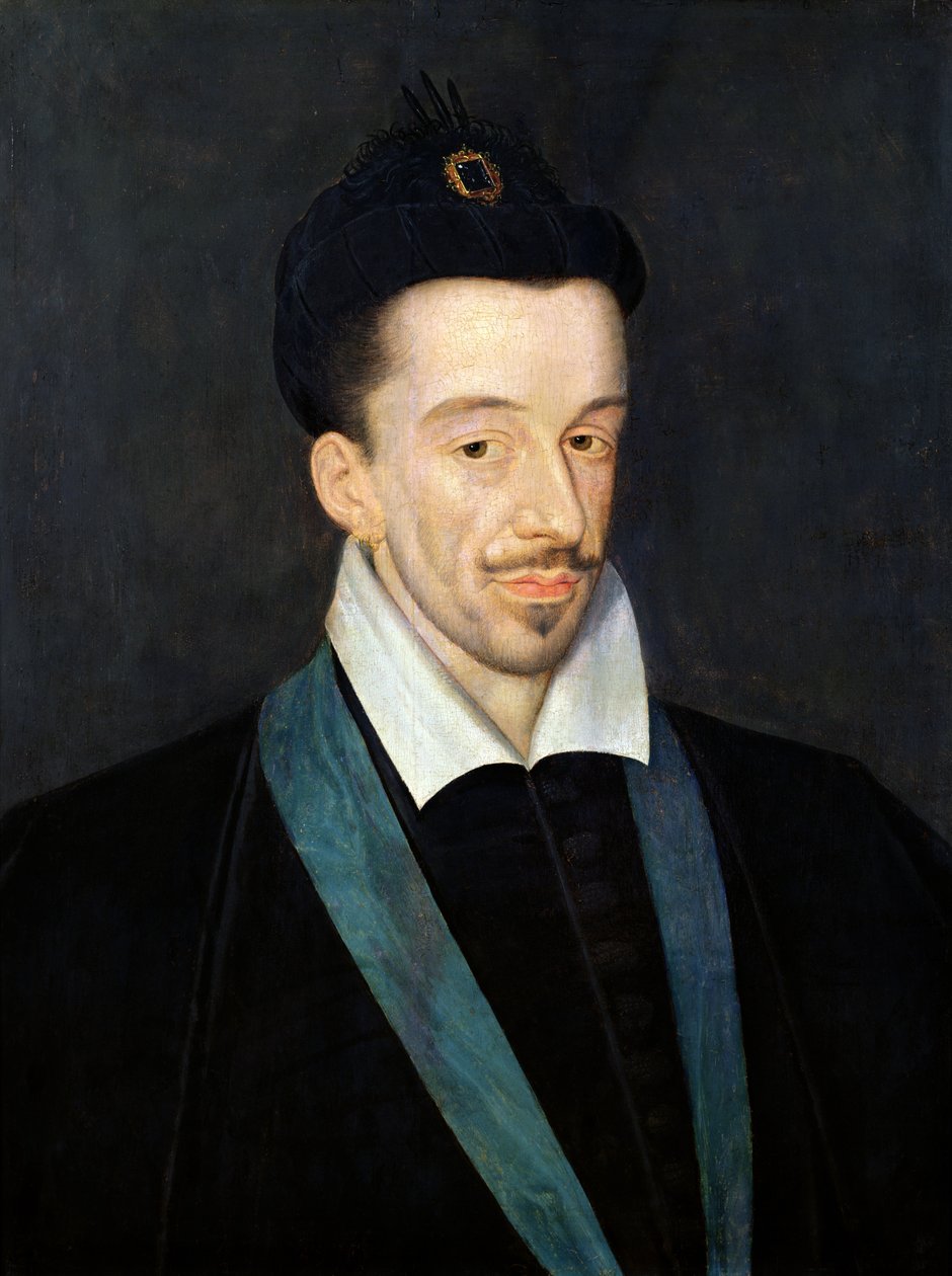 Henrik portréja III alkotó: François Quesnel