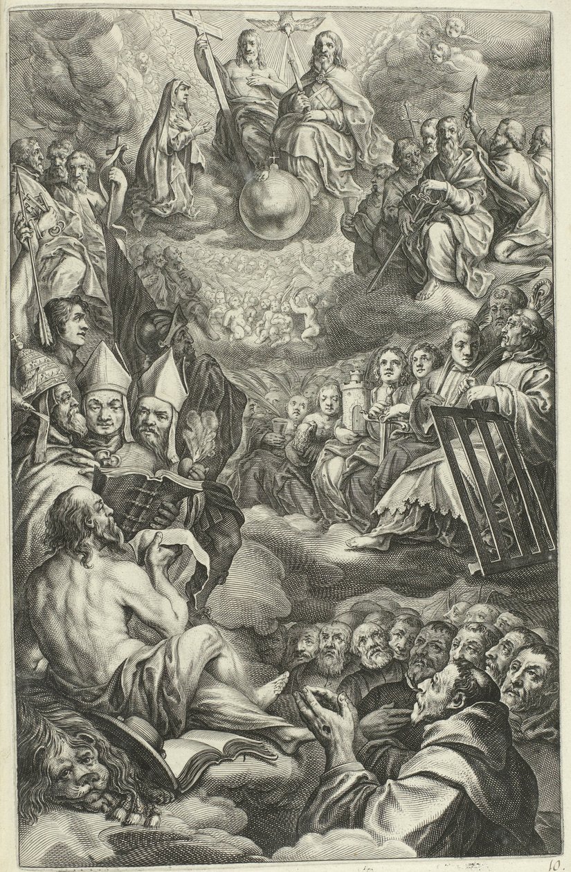Szentháromság Krisztus élete (sorozat címe) alkotó: François Stuerhelt (possibly)