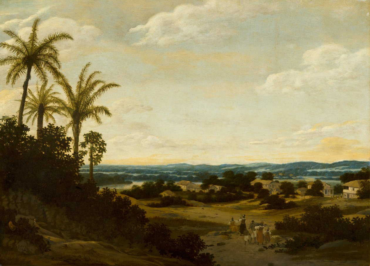 Brazil táj alkotó: Frans Post