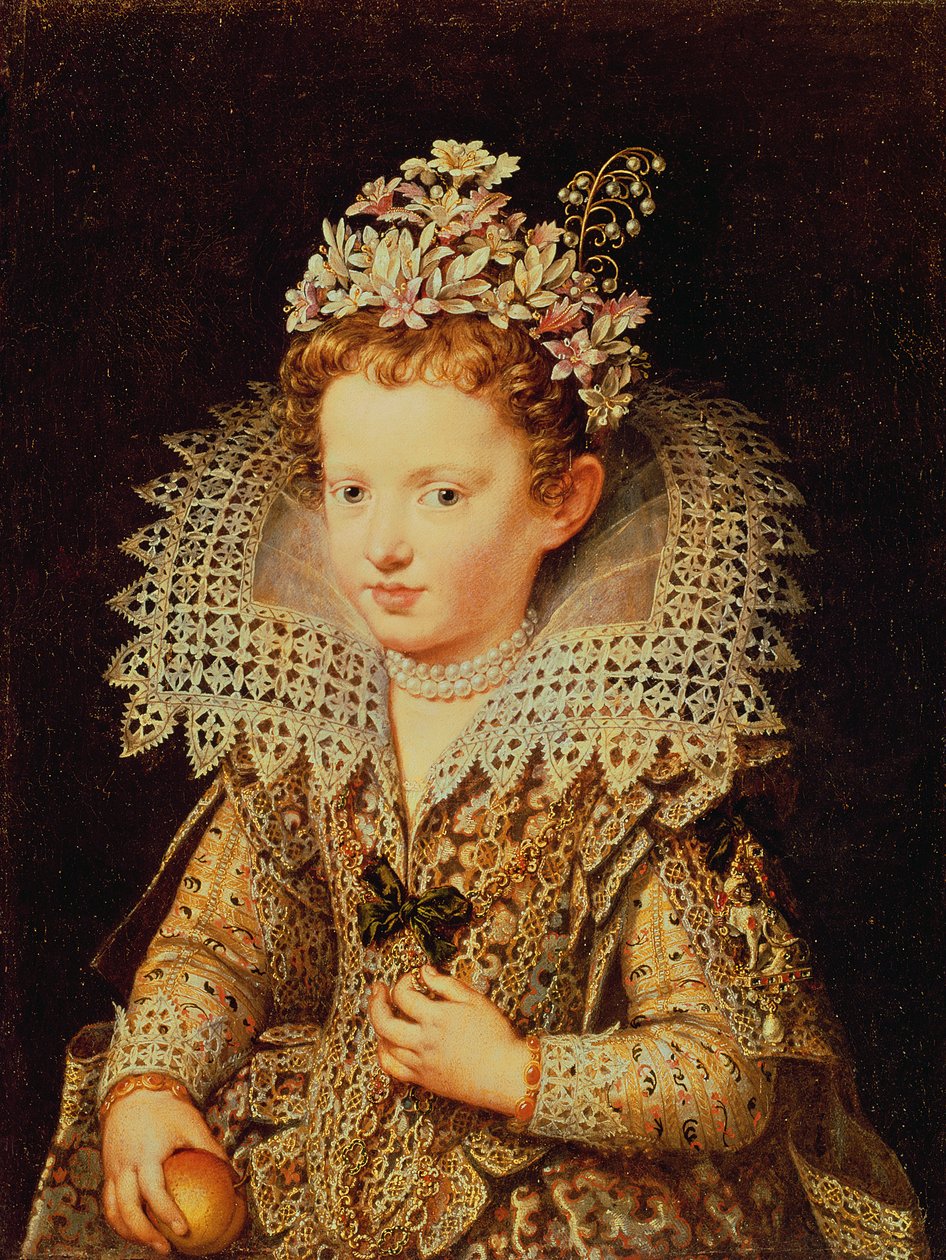 Eleonora de Gonzaga Mantua (1598-1655) gyermekkori portréja alkotó: Frans Pourbus the Younger
