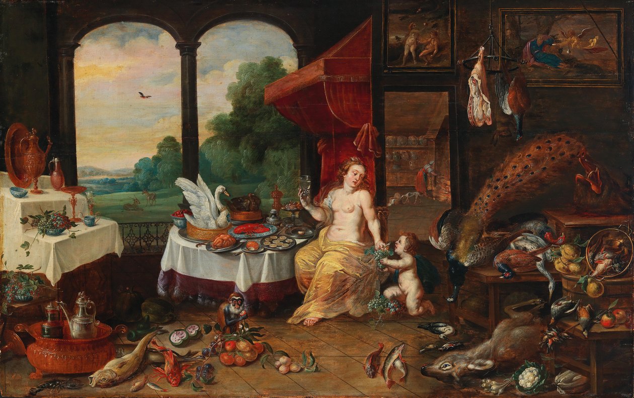 Ízlés allegóriája alkotó: Frans Wouters