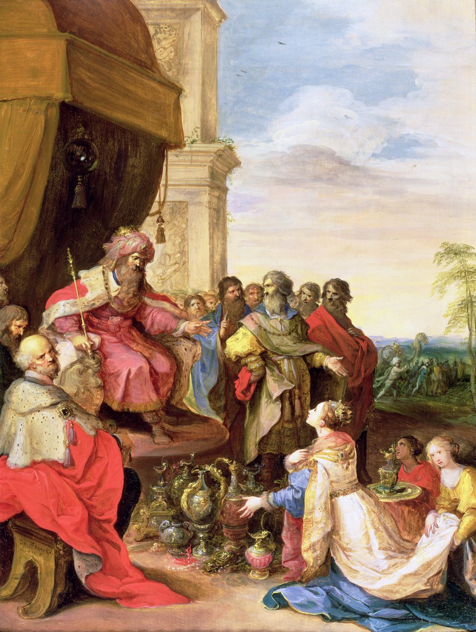 Salamon és Sába királynője alkotó: Frans the Elder Francken