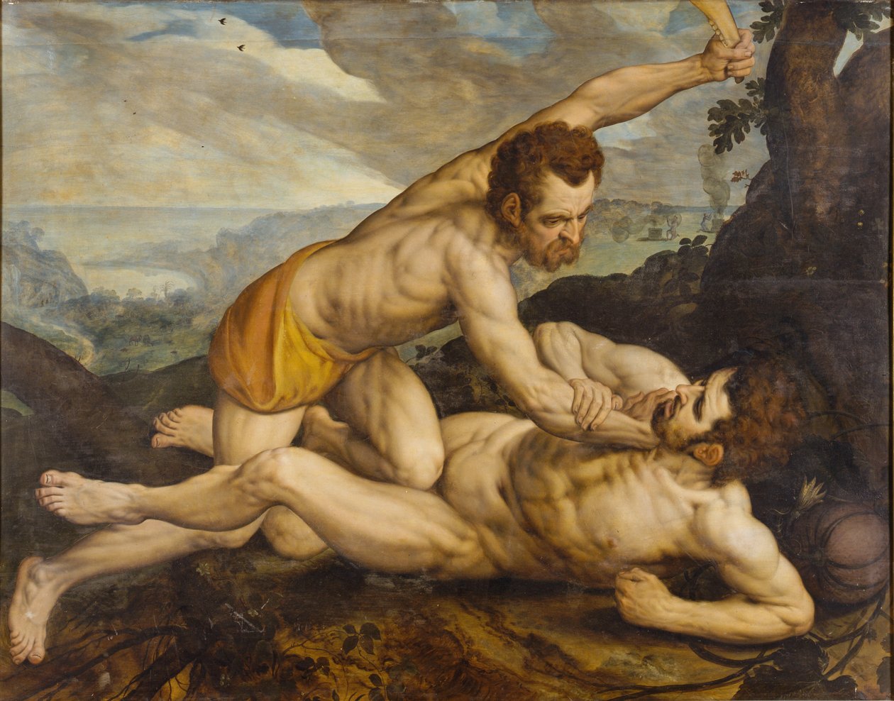 Káin és Ábel alkotó: Frans Floris