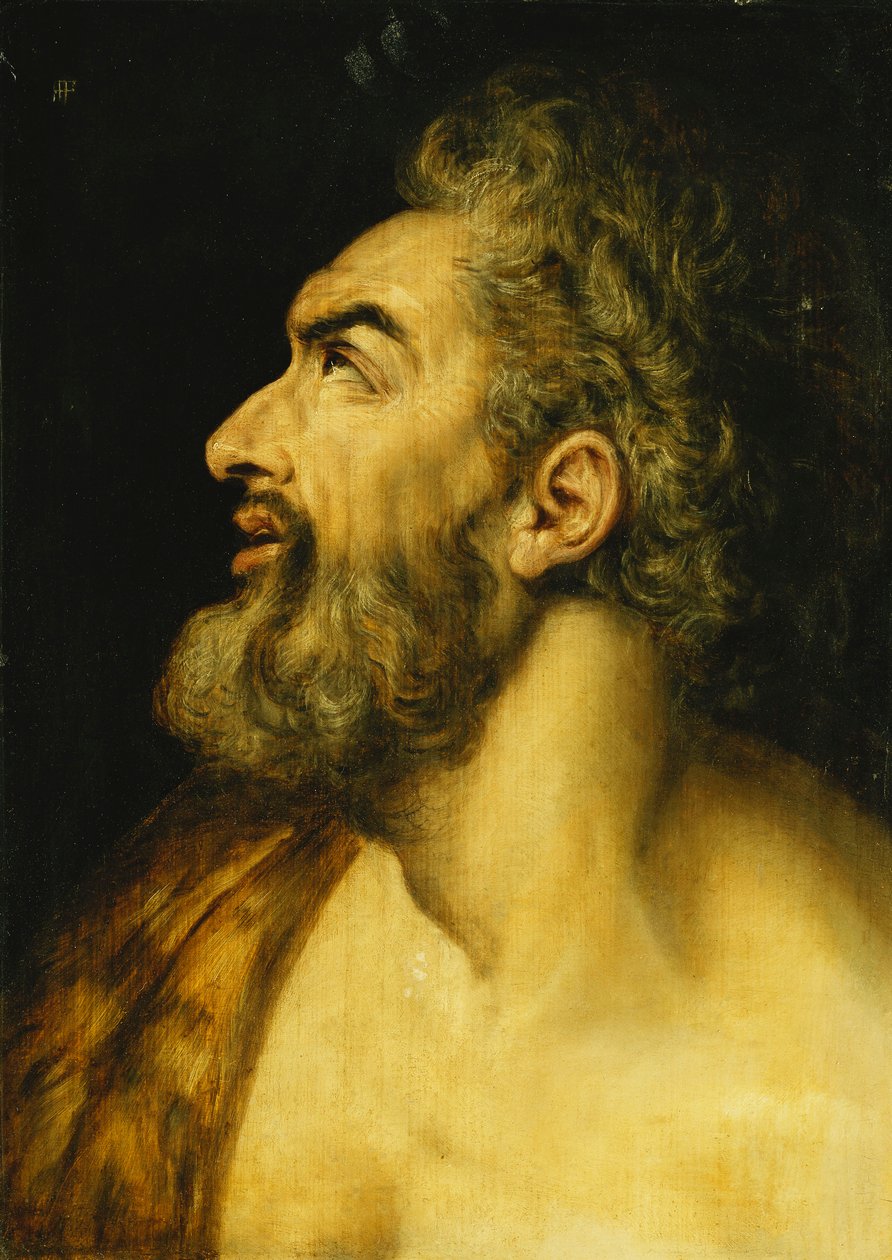 Keresztelő Szent János feje, alkotó: Frans Floris