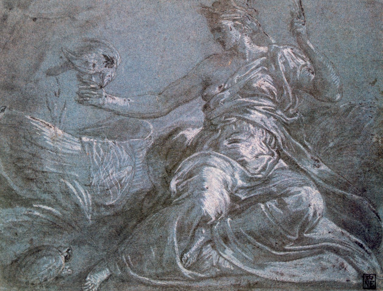 Az érintés allegóriája, c1516-1570 alkotó: Frans Floris