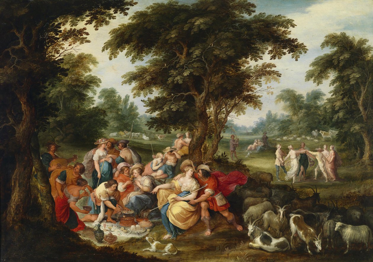 Arcadia. Az aranykor alkotó: Frans Francken the Younger