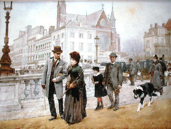 A Schaerbeek kapu alkotó: Frans Gaillard