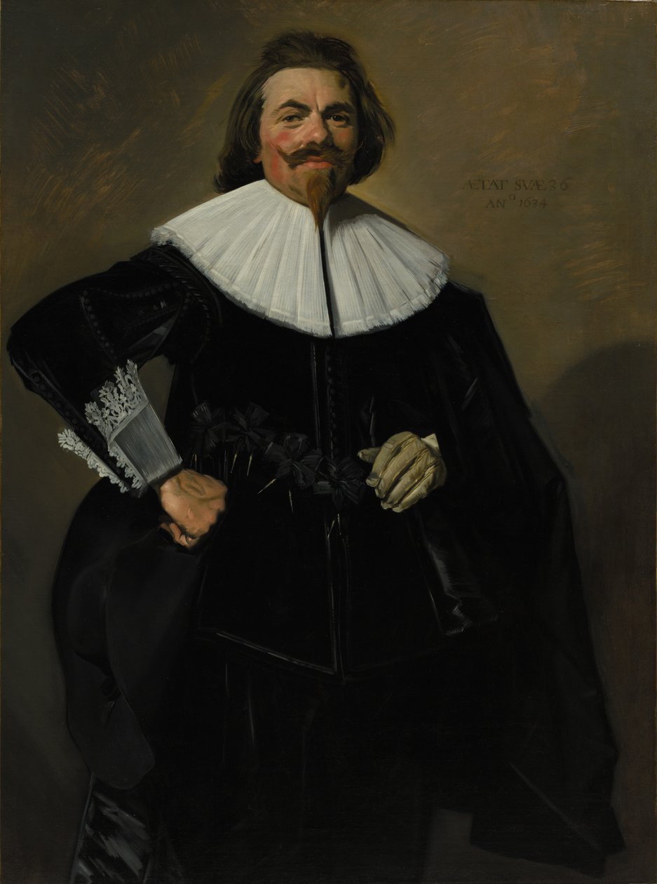 Tieleman Roosterman portréja, 1634. alkotó: Frans Hals